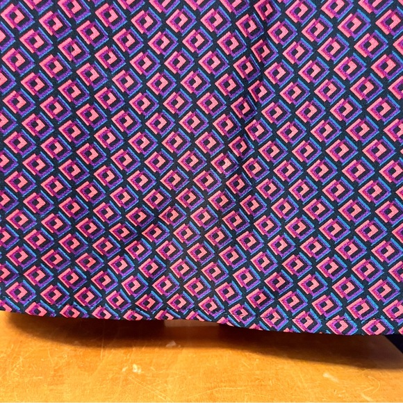 Daniel Rainn Popover Geometric Long-sleeved Blouse Adult Women Size M - Picture 5 of 15